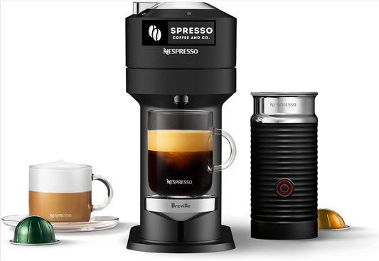Spresso coffee bundle collab with Nespresso!