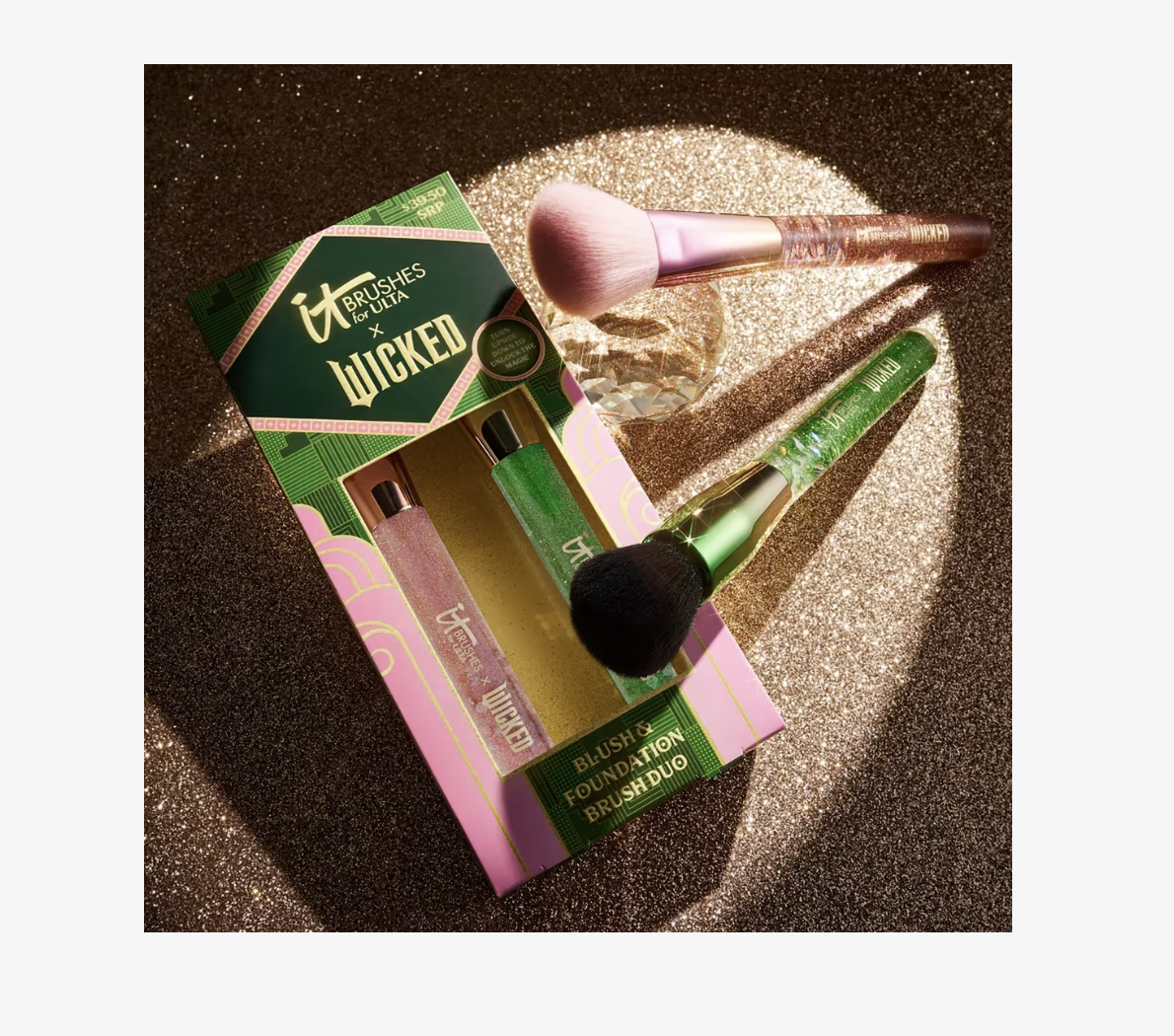 IT Brushes for ULTA x Wicked Limited-Edition Blush & Foundation Makeup Brush Set