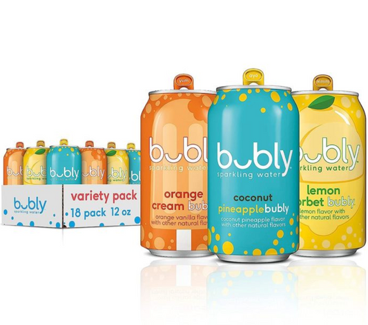 bubly bounce Mango Passion fruit Sparkling Water - 8pk/12 fl oz Cans