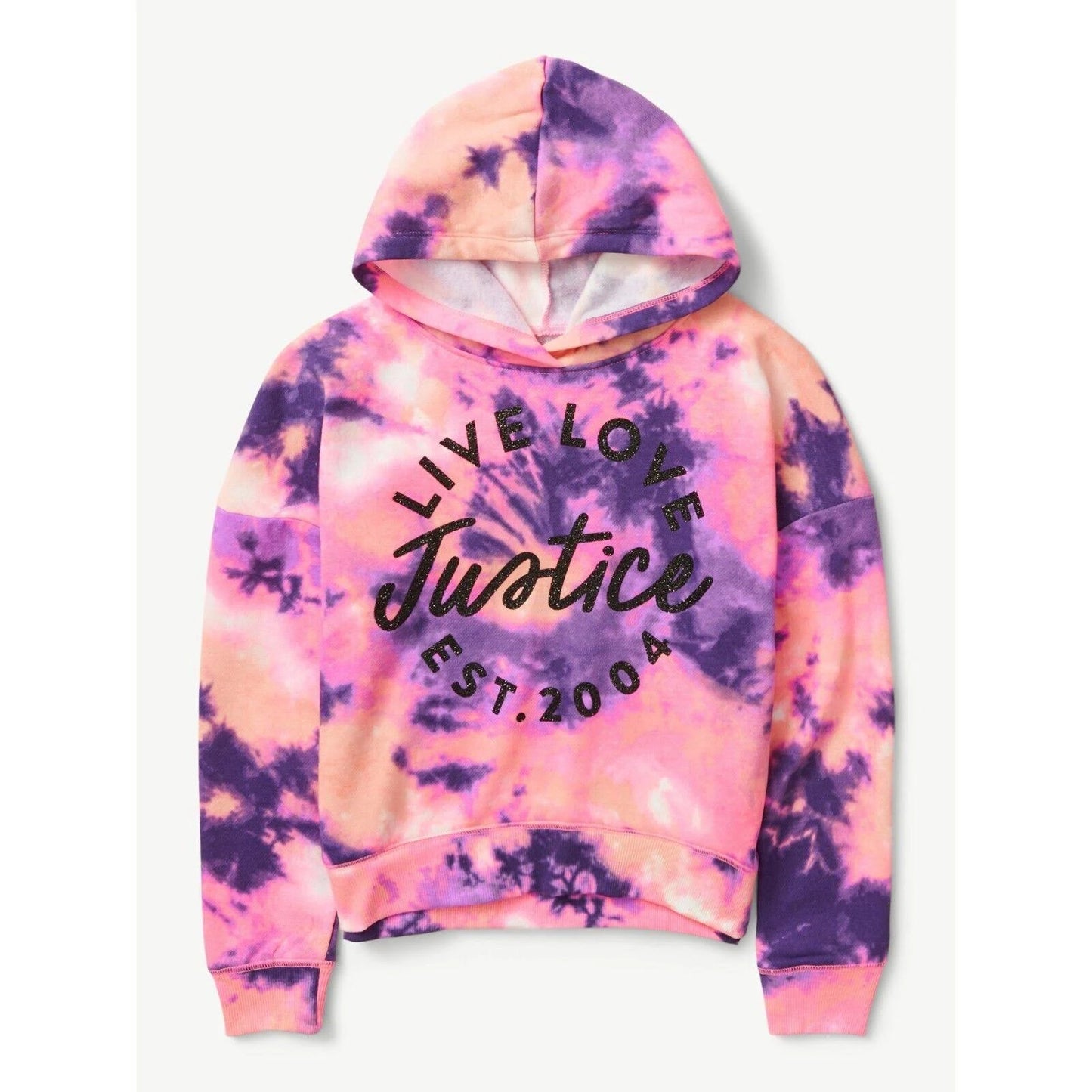 Justice Girls Everyday Faves Fleece Hoodie Sweatshirt