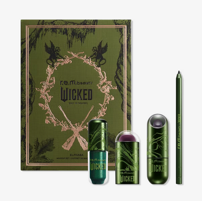 r.e.m. beauty x Wicked Elphaba Makeup Set